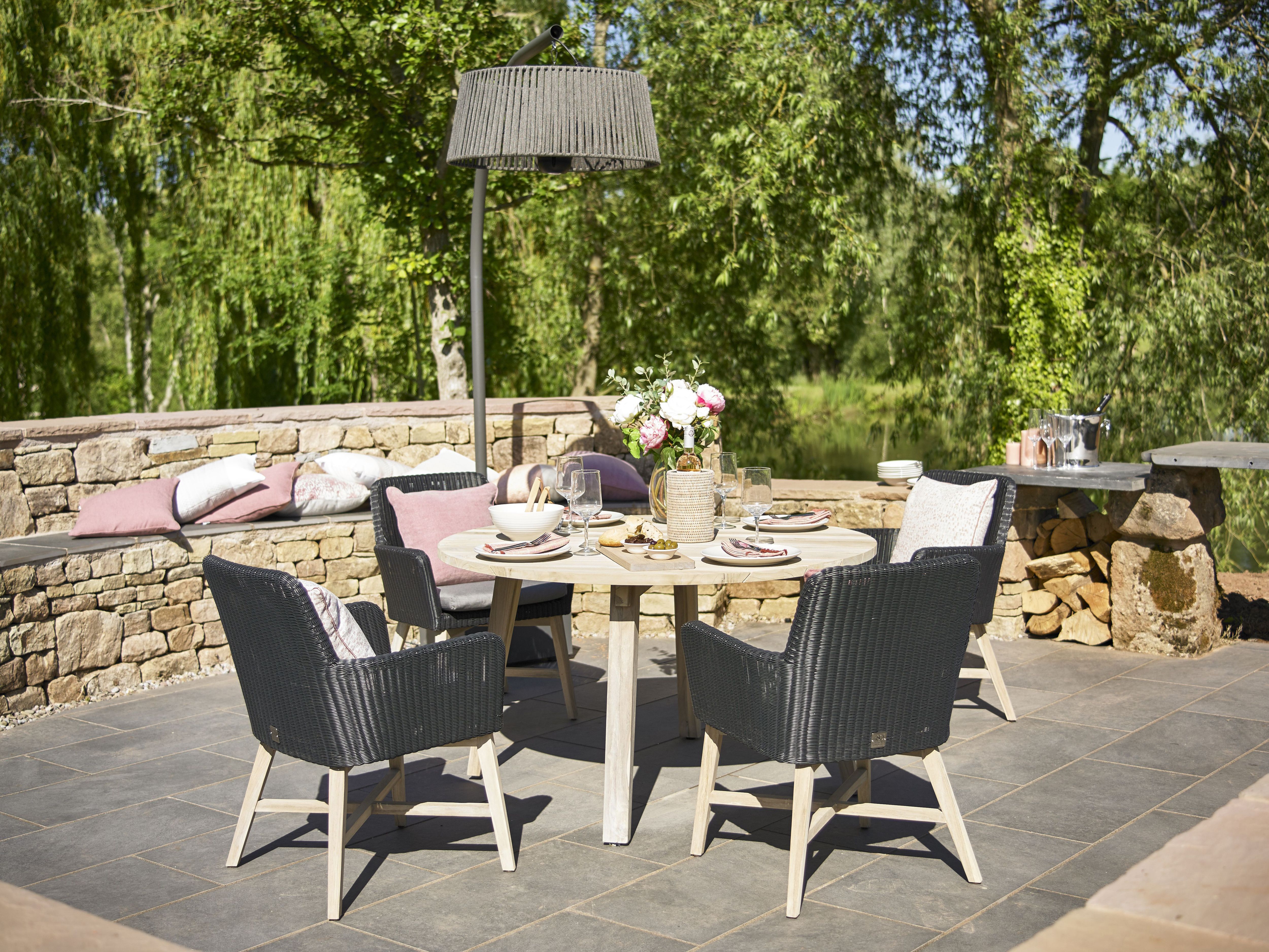 Overhang patio heater